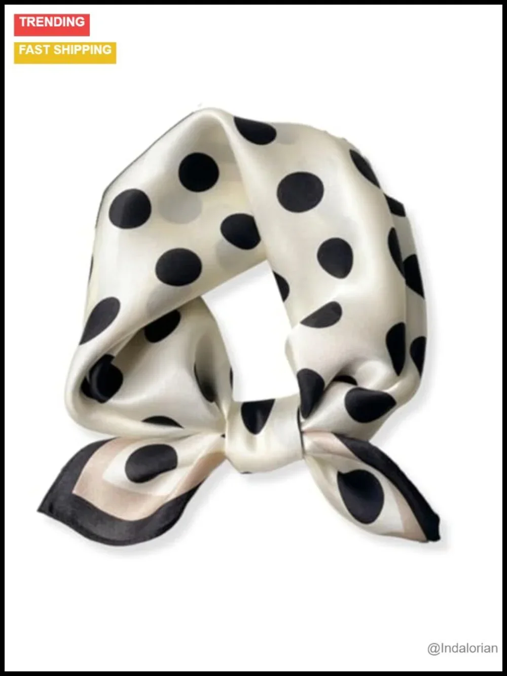 100% Mulberry Silk Neck Scarf 21x21 Square Lightweight Fashion Accessory